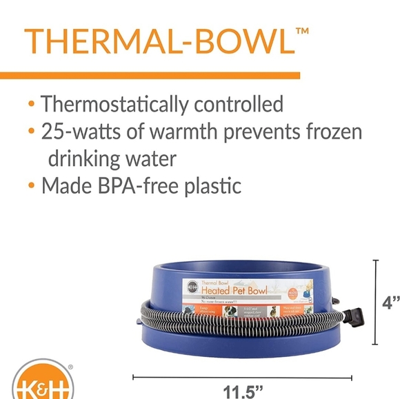 K & H Dog Thermal Heated Pet Bowl Poshmark